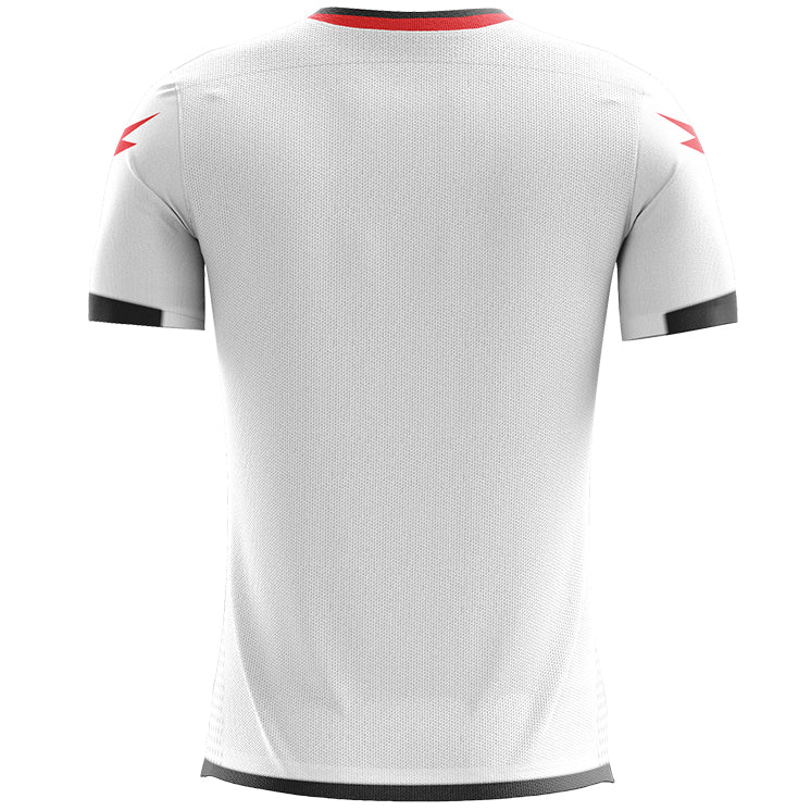 Zeus Icon Teamwear Set Camiseta con pantalones cortos blanco rojo
