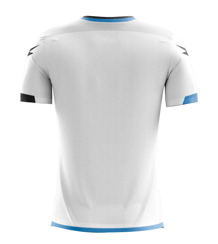 Zeus Icon Teamwear Set Camiseta con pantalones cortos blanco royal blue