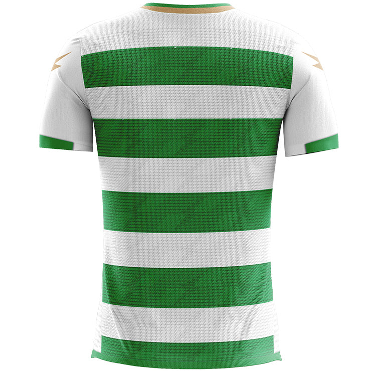 Zeus Icon Teamwear Set Camiseta con pantalones cortos blanco verde