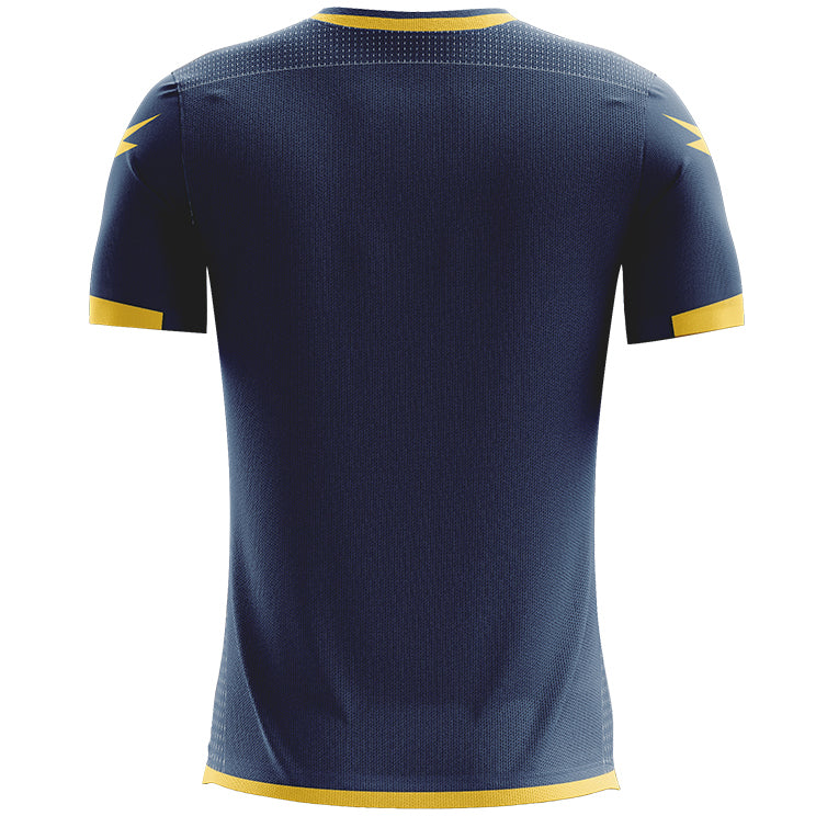 Zeus Icon Teamwear Set Camiseta con pantalones cortos amarillo marino