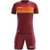 Zeus Icon Teamwear Set Camiseta con pantalones cortos naranja rojo oscuro – S|M