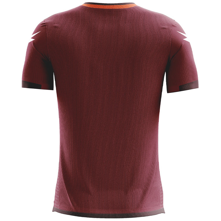 Zeus Icon Teamwear Set Camiseta con pantalones cortos naranja rojo oscuro