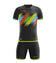 Zeus Icon Teamwear Set Camiseta con pantalones cortos negro neÃ³n naranja – S|M