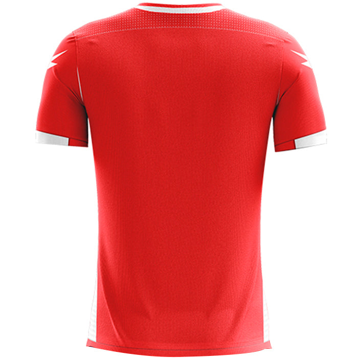 Zeus Icon Teamwear Set Camiseta con pantalones cortos rojo blanco