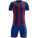 Zeus Icon Teamwear Set Camiseta con pantalones cortos royal blue rojo oscuro – S|M