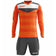 Zeus Argo Conjunto de portero Manga larga Camiseta con pantalones cortos naranja neÃ³n gris – M