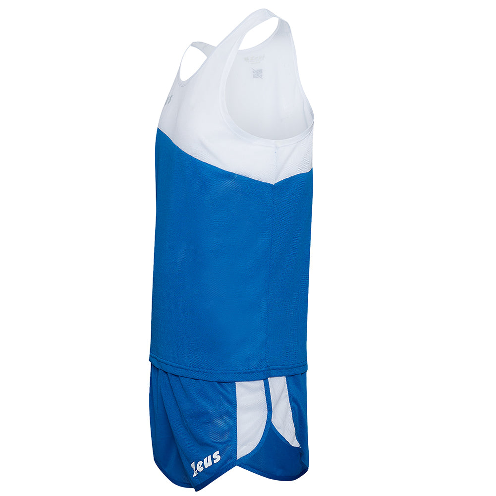 Zeus Kit Robert Hombre Conjunto de atletismo Camiseta con pantalones cortos royal blue