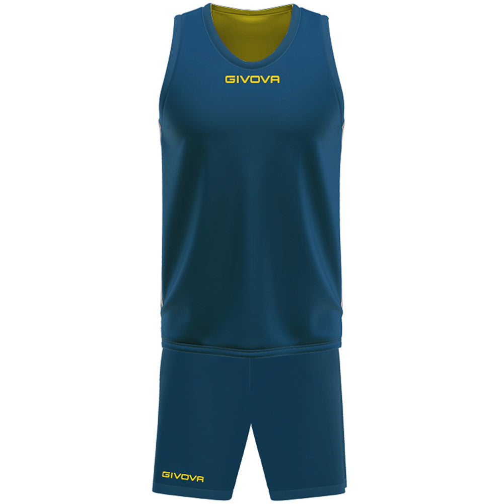 Givova Conjunto de baloncesto reversible KITB03-0702