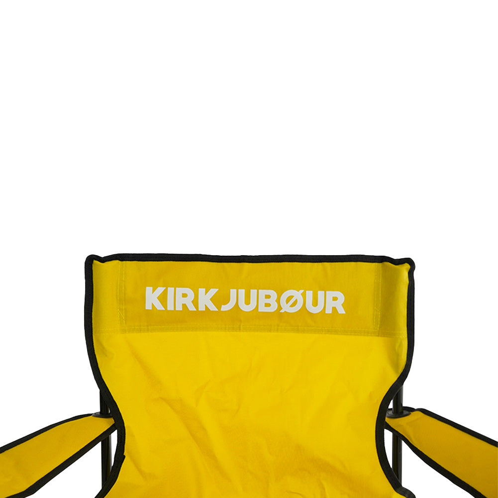 KIRKJUBØUR® "Njörd" Campingstuhl ocker