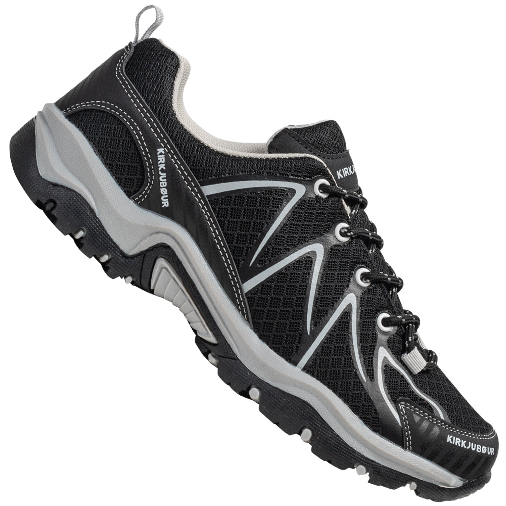 KIRKJUBØUR® "Makalu" Unisex Outdoor Schuhe schwarz