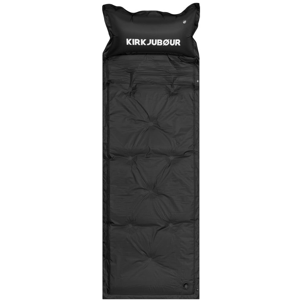 KIRKJUBØUR® "Roros" Premium Outdoor Schlafmatte schwarz