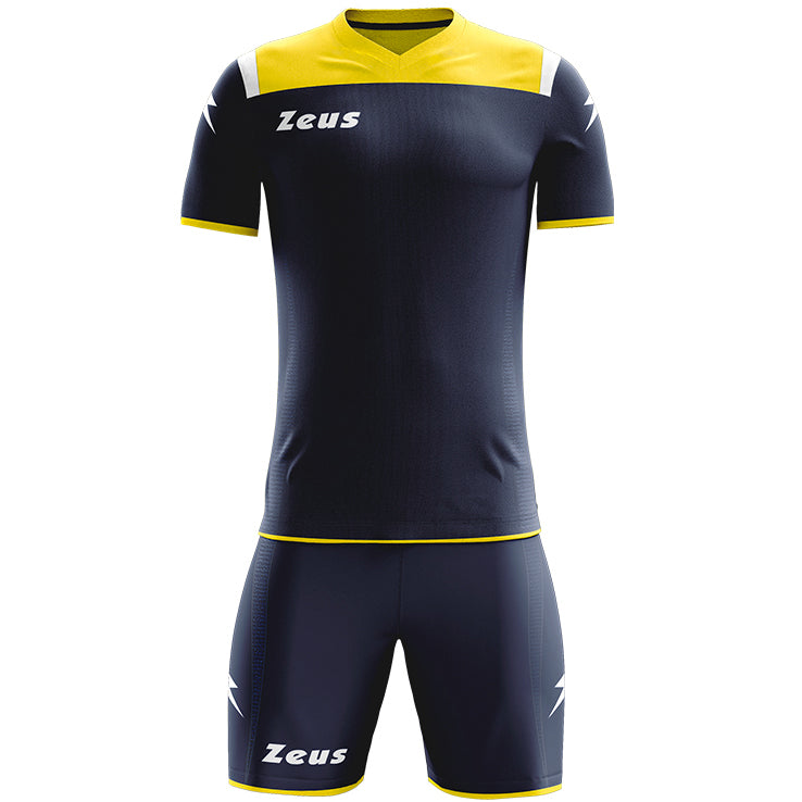 Zeus Kit Vesuvio Conjunto de fÃºtbol 2 piezas Marino amarillo