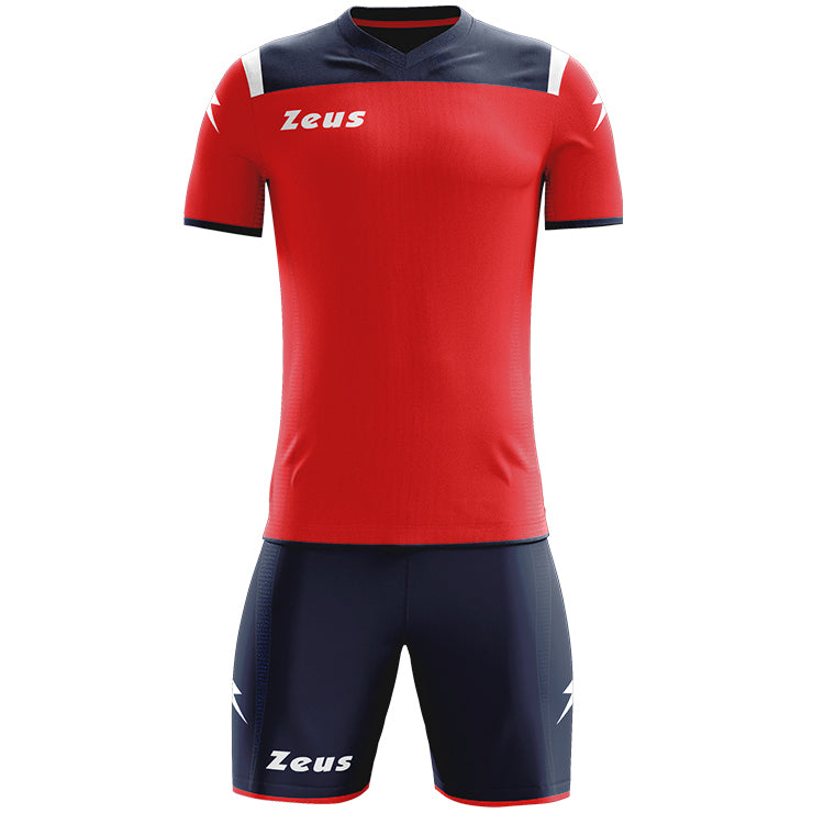 Zeus Kit Vesuvio Conjunto de fÃºtbol 2 piezas Marino rojo