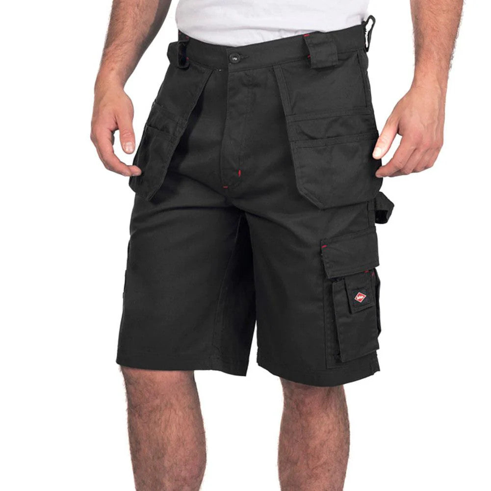 Lee Cooper Holster Pocket Workwear Herren Arbeitsshort schwarz LCSHO810-BLK