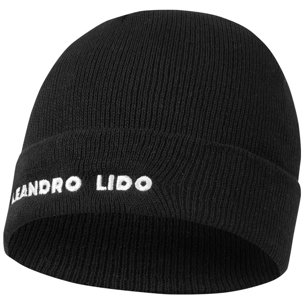 LEANDRO LIDO "Callata" Beanie Gorro de invierno negro