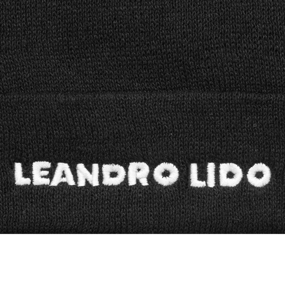 LEANDRO LIDO "Callata" Beanie Gorro de invierno negro