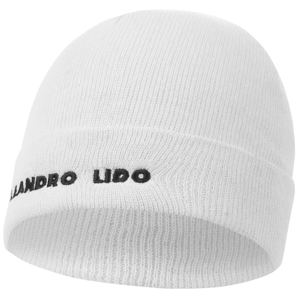 LEANDRO LIDO "Callata" Beanie Gorro de invierno blanco