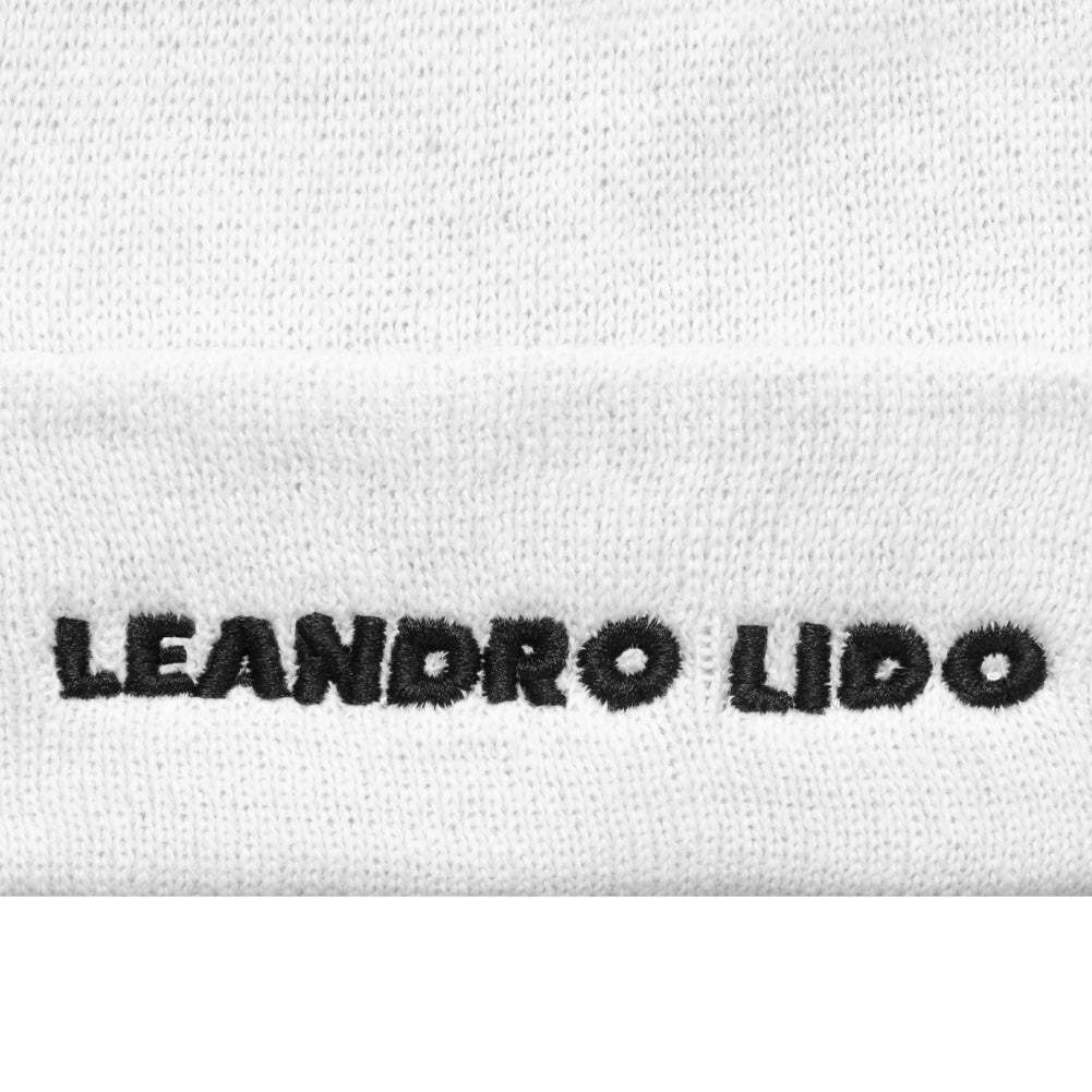 LEANDRO LIDO "Callata" Beanie Gorro de invierno blanco