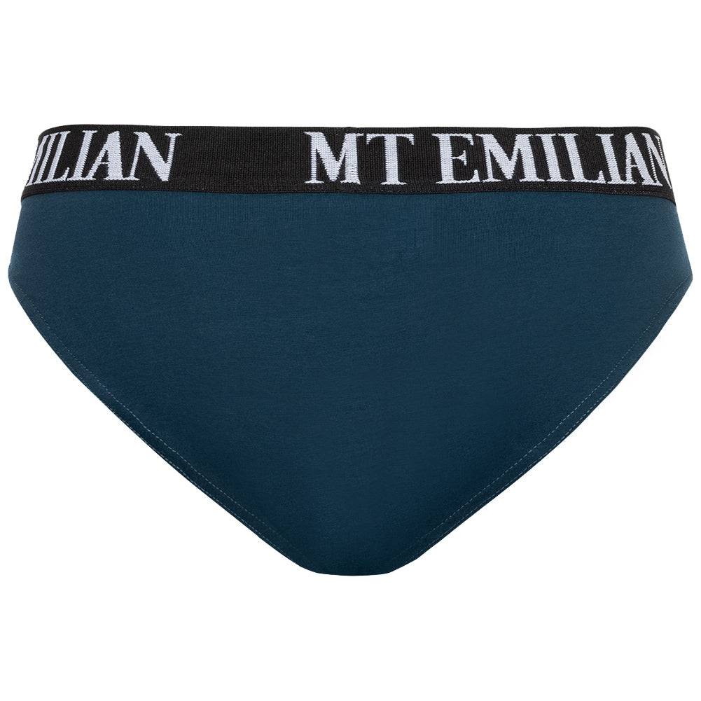 MONT EMILIAN "Avignon" Hombre Calzoncillos slip Pack de 3 azul marino