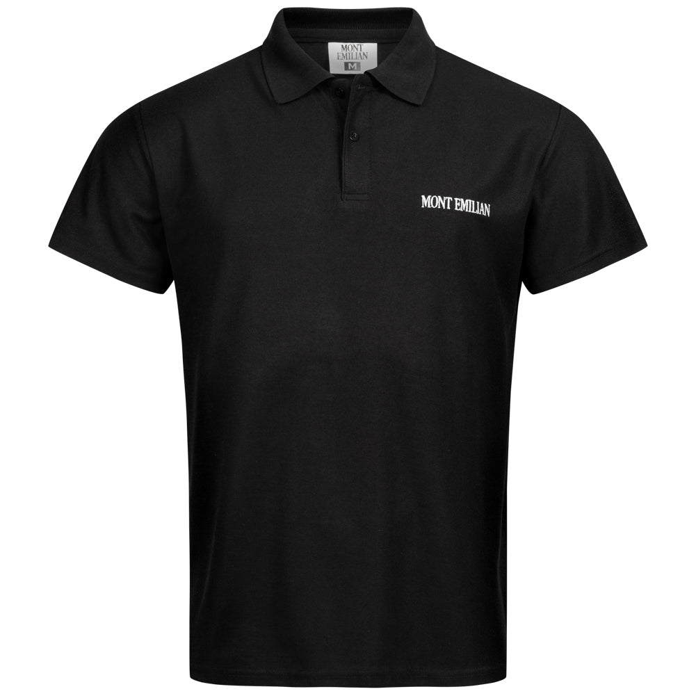 MONT EMILIAN "Caen" Hombre Polo bÃ¡sico negro