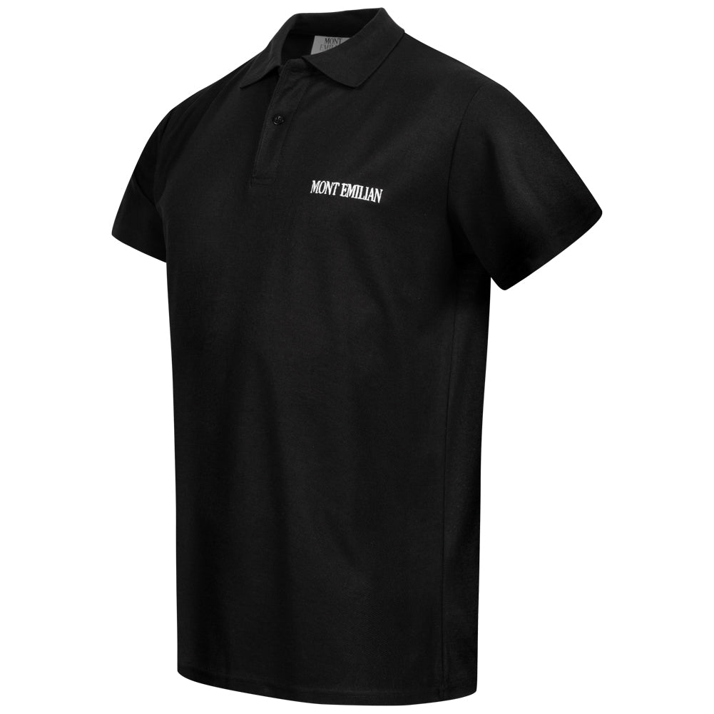 MONT EMILIAN "Caen" Hombre Polo bÃ¡sico negro