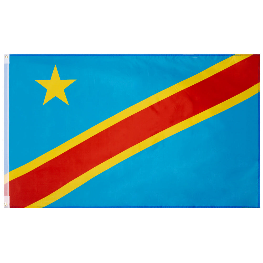 RepÃºblica DemocrÃ¡tica del Congo Bandera MUWO "Nations Together" 90 x 150 cm