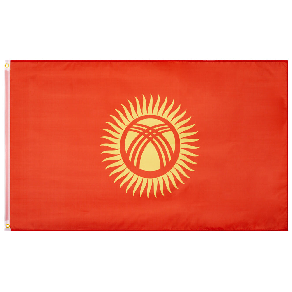 KirguistÃ¡n / Kirguisia Bandera MUWO "Nations Together" 90x150cm