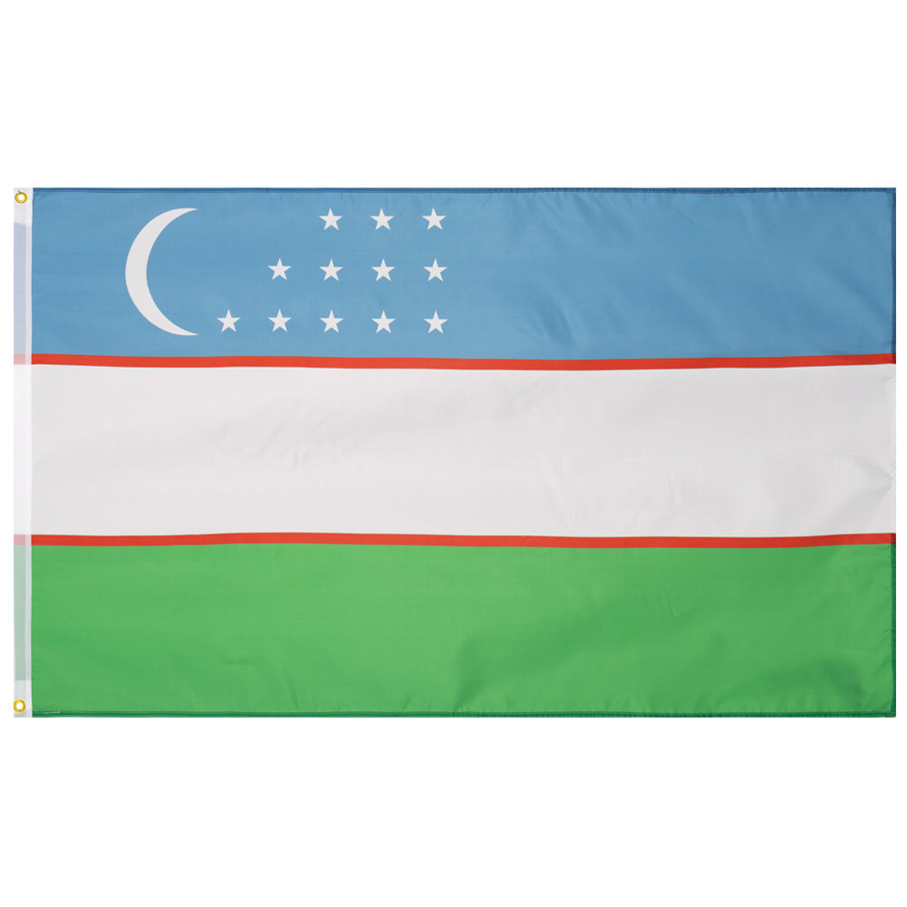 UzbekistÃ¡n Bandera MUWO "Nations Together" 90 x 150 cm