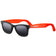 Zeus Gafas de sol negro / naranja neÃ³n – Einheitsgröße