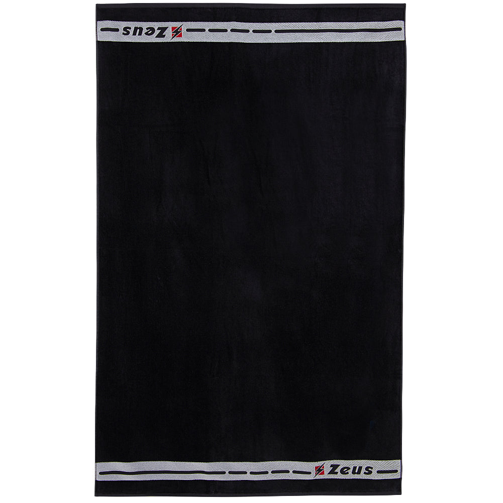 Zeus Toalla de algodÃ³n 155 x 100 cm negro