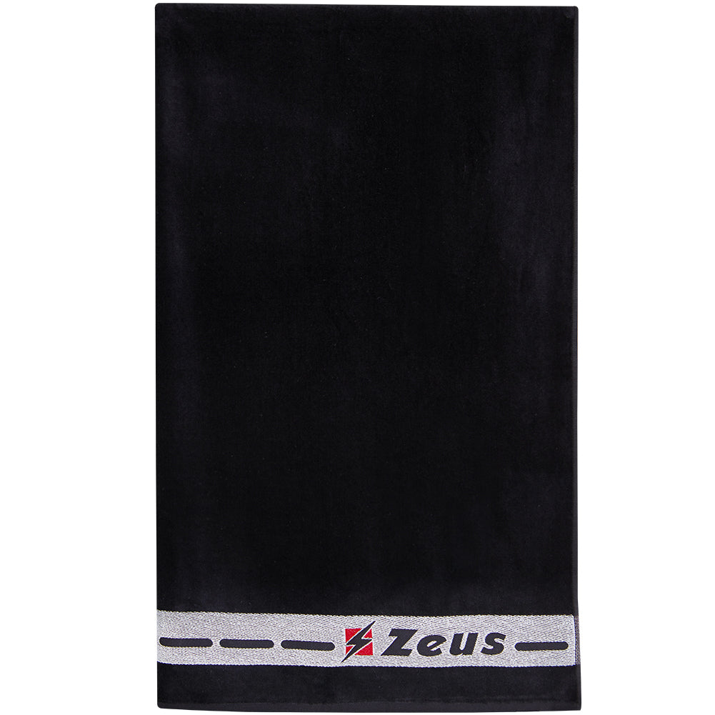 Zeus Toalla de algodÃ³n 155 x 100 cm negro