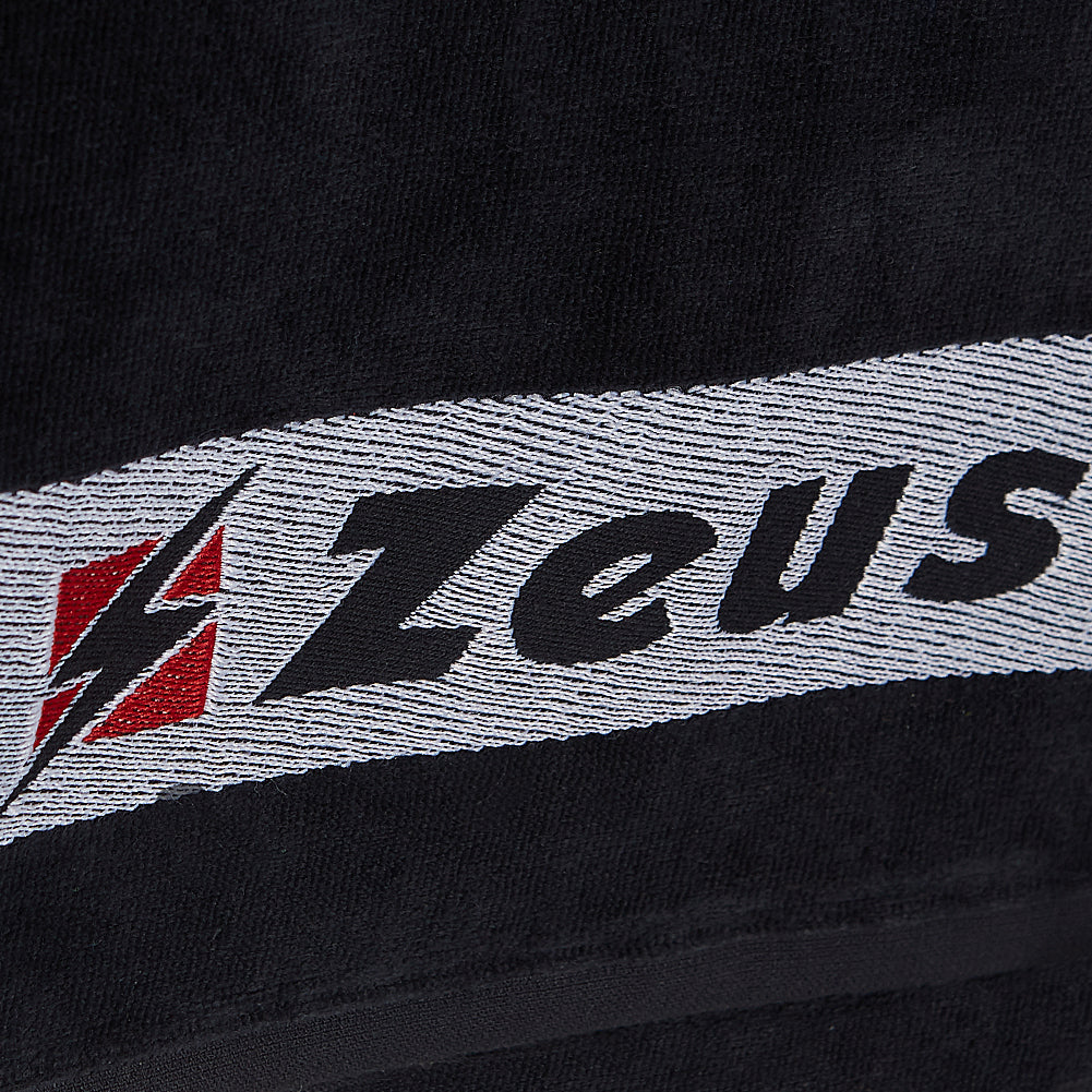 Zeus Toalla de algodÃ³n 155 x 100 cm negro