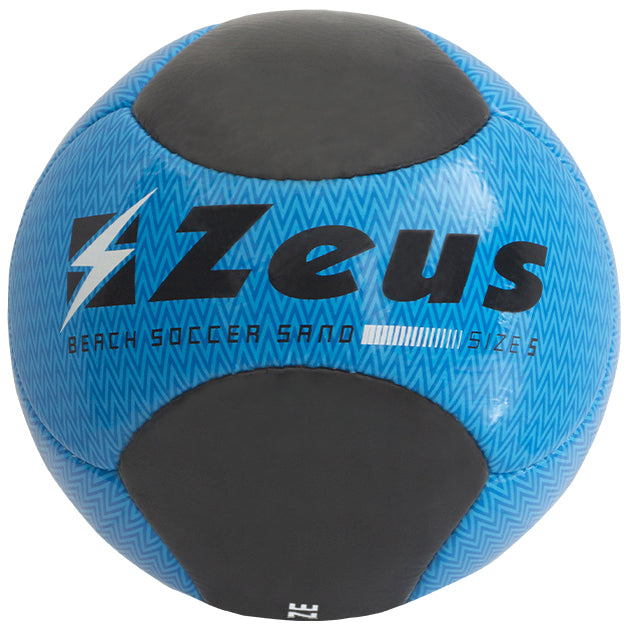 Zeus Beach Soccer BalÃ³n de fÃºtbol negro azul