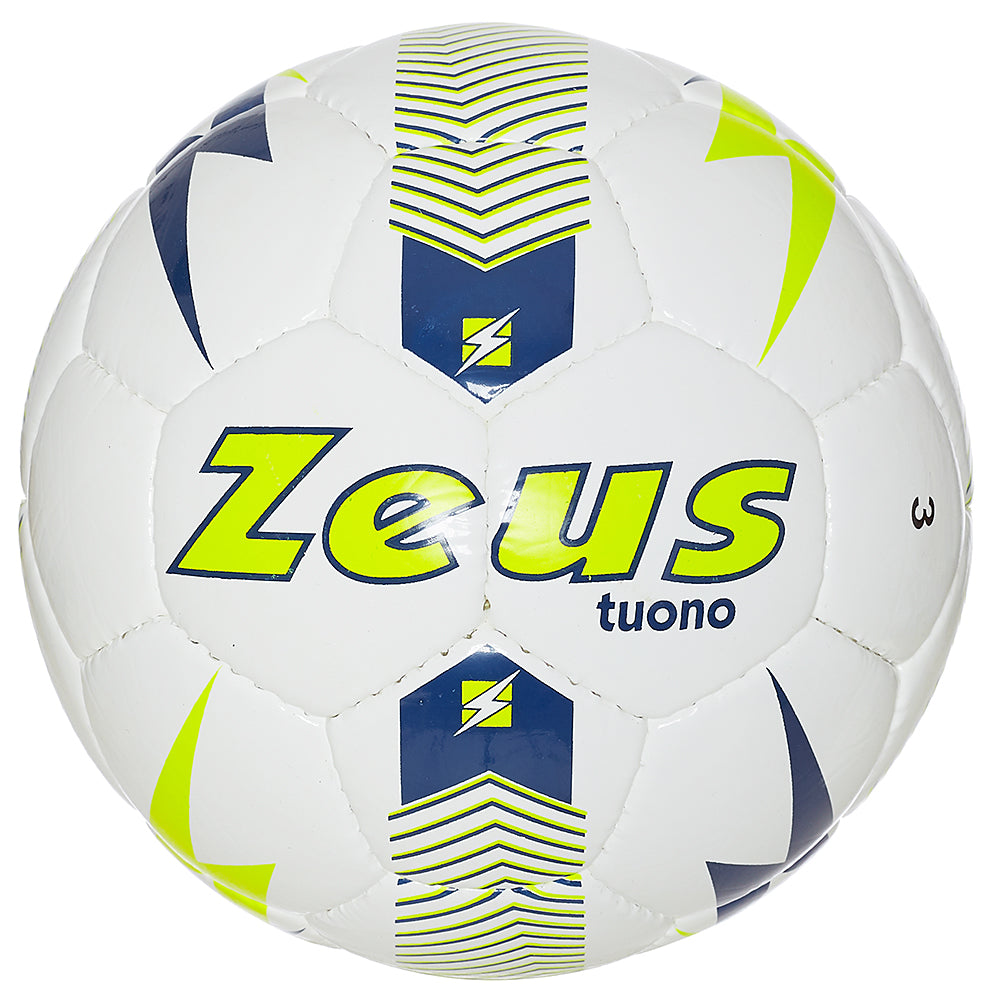 Zeus Pallone Tuono BalÃ³n de fÃºtbol blanco amarillo