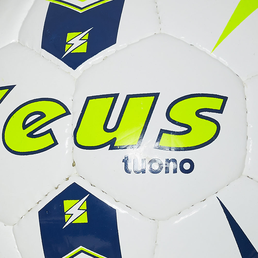 Zeus Pallone Tuono BalÃ³n de fÃºtbol blanco amarillo