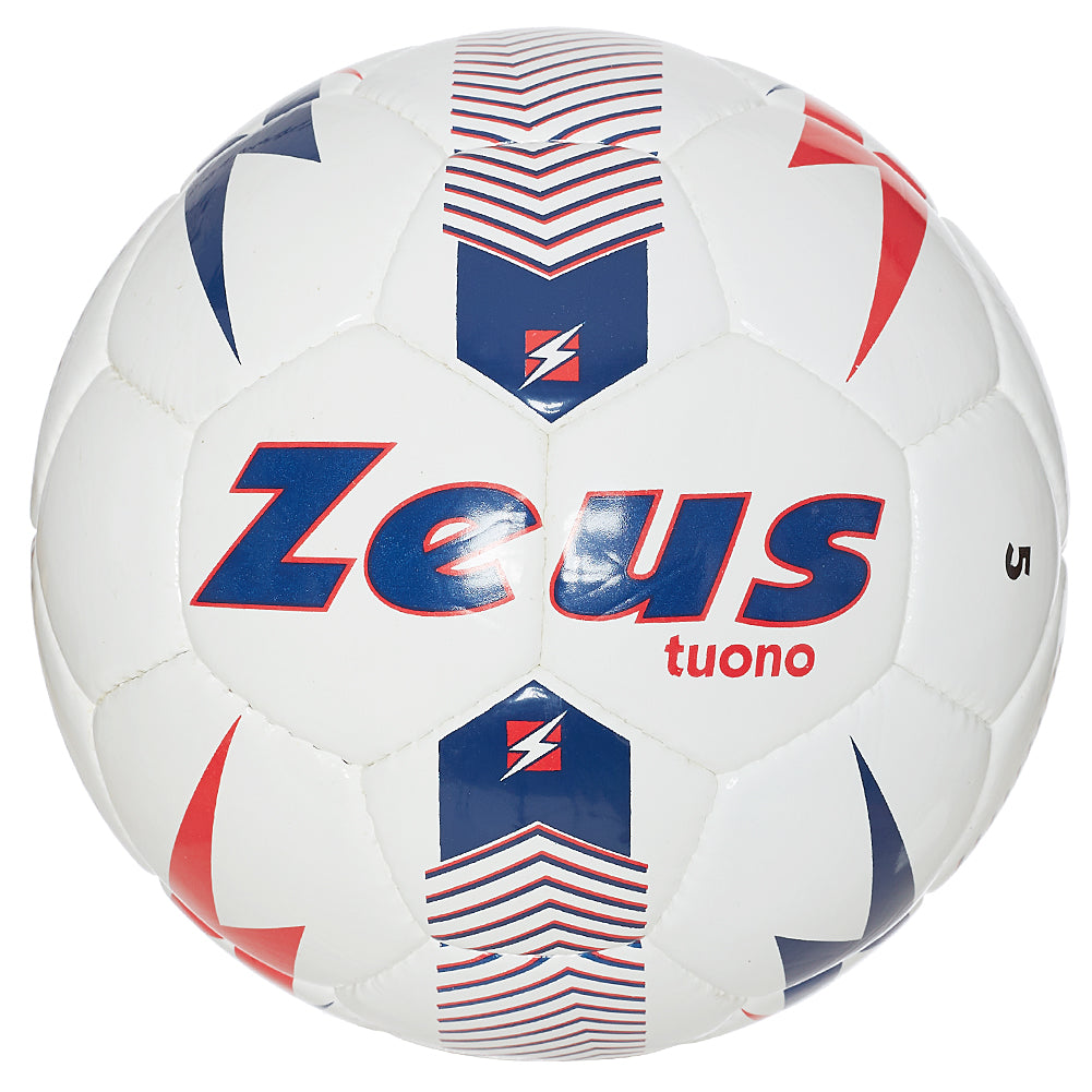 Zeus Pallone Tuono BalÃ³n de fÃºtbol blanco rojo