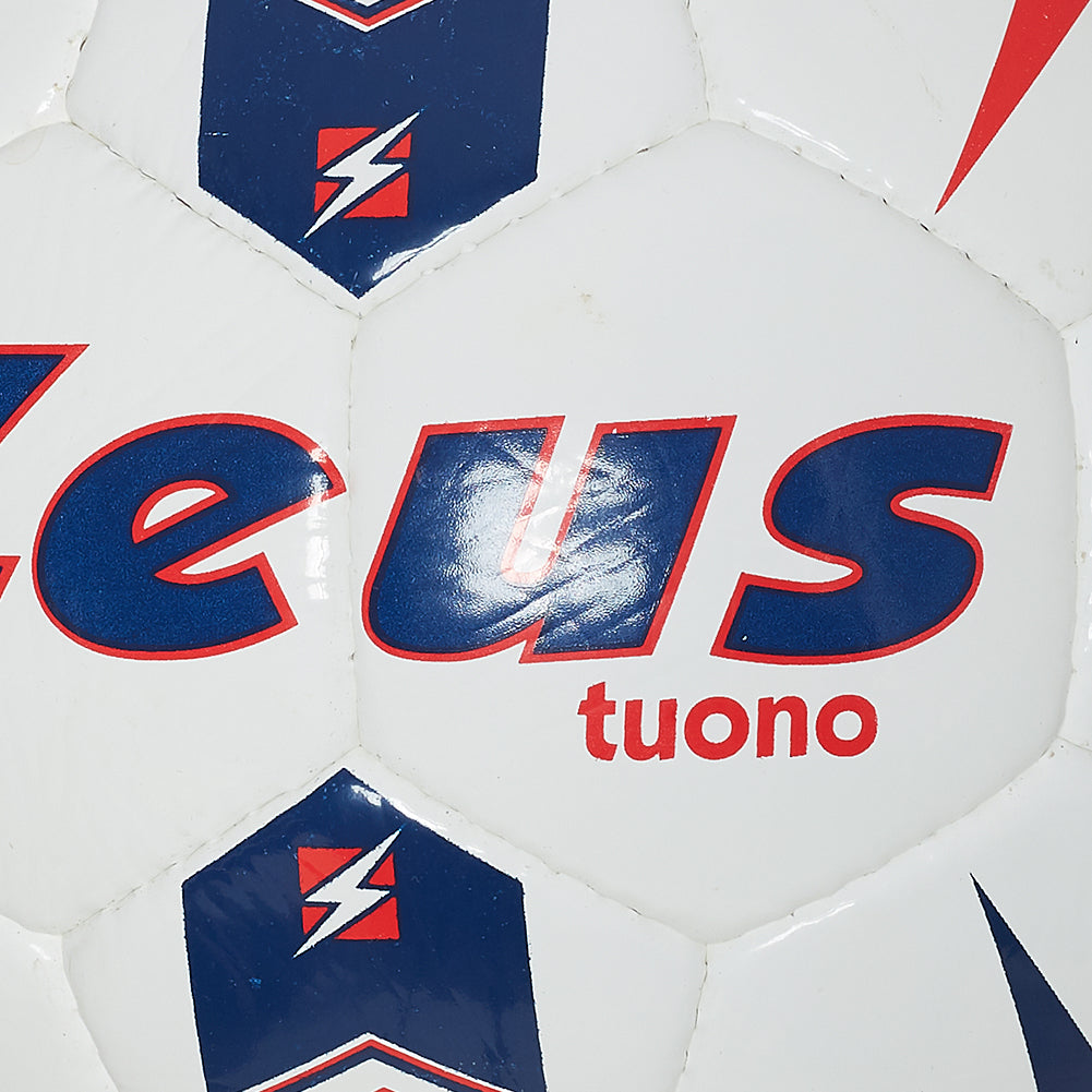 Zeus Pallone Tuono BalÃ³n de fÃºtbol blanco rojo