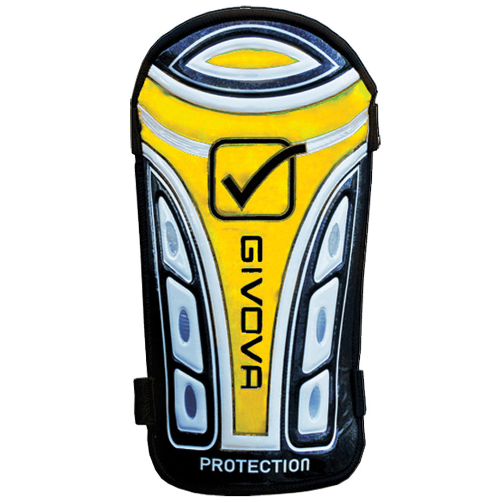 Givova espinilleras "Parastinco Protection" negro / amarillo