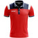 Zeus Vesuvio Hombre Polo rojo marino – S