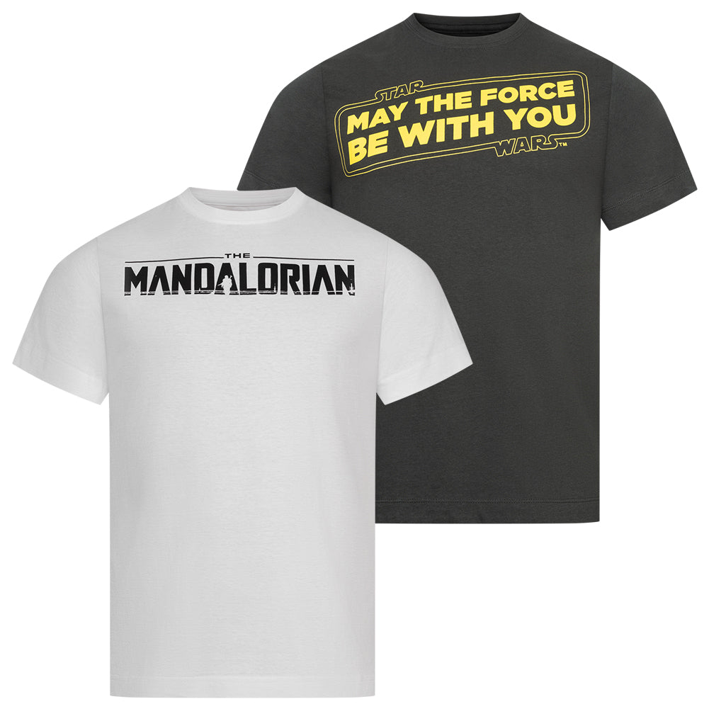 STAR WARS Herren T-Shirt 2er-Pack POMPK509MUL