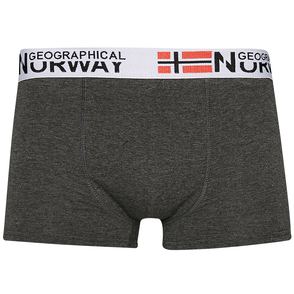 Geographical Norway Herren Boxershorts 3er-Pack Pack-3-Tricolor-White