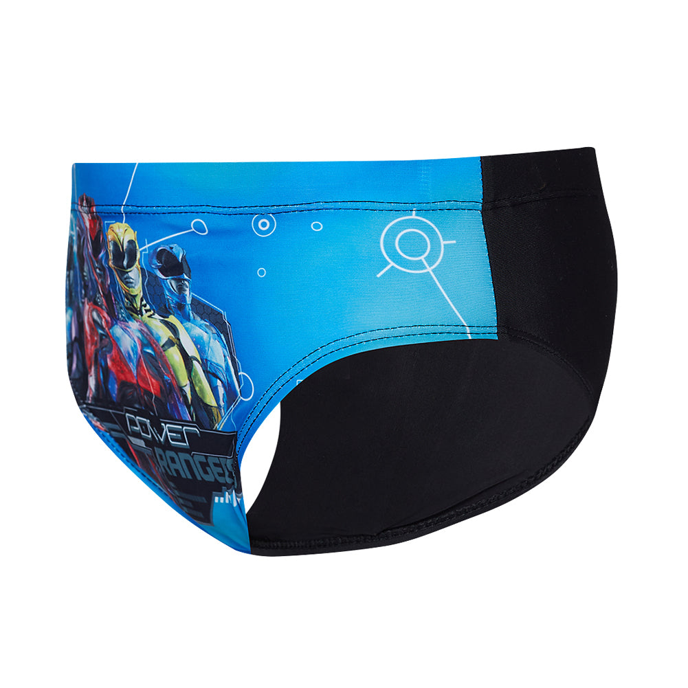 Power Rangers NiÃ±o BaÃ±ador slip QE1798-negro