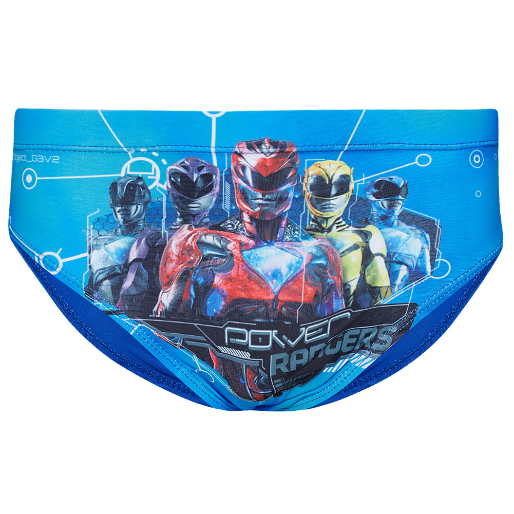Power Rangers NiÃ±o BaÃ±ador slip QE1798-azul