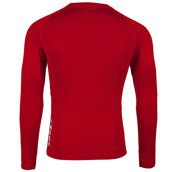 Zeus Fisiko Camiseta interior Camiseta funcional de manga larga rojo
