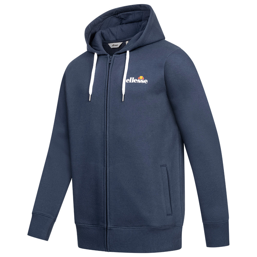 ellesse Klemerio Full Zip Herren Kapuzen Sweatjacke SOP23857-Navy