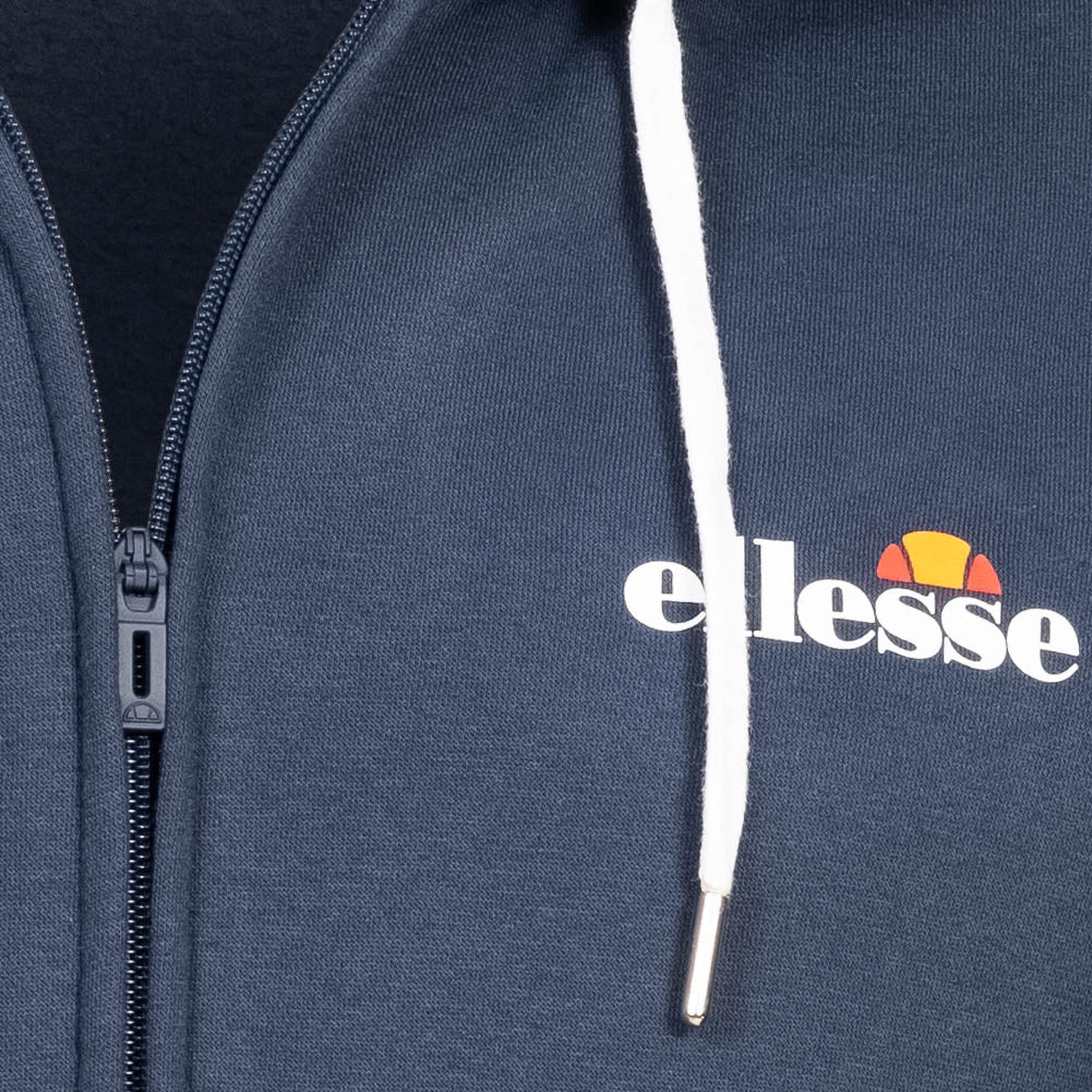 ellesse Klemerio Full Zip Herren Kapuzen Sweatjacke SOP23857-Navy