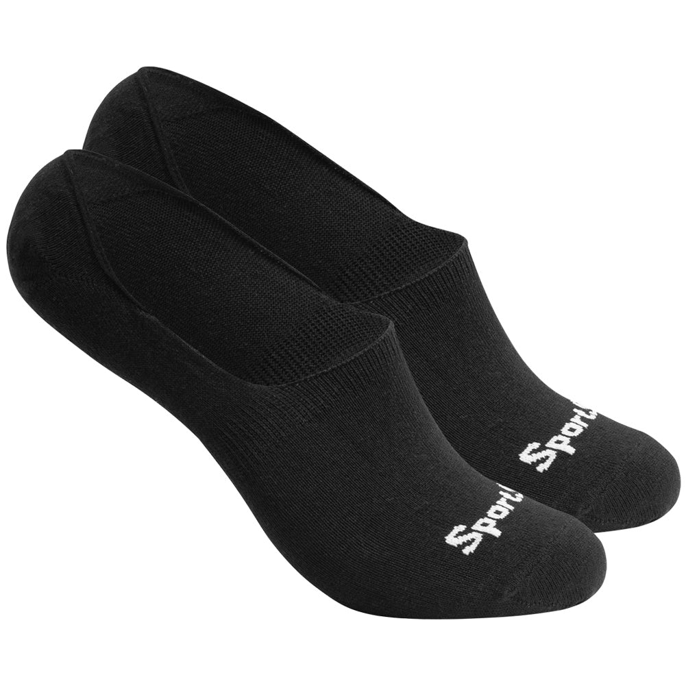 SportSpar.de "Sparlinge" Pinkies Calcetines cortos 3 pares negro