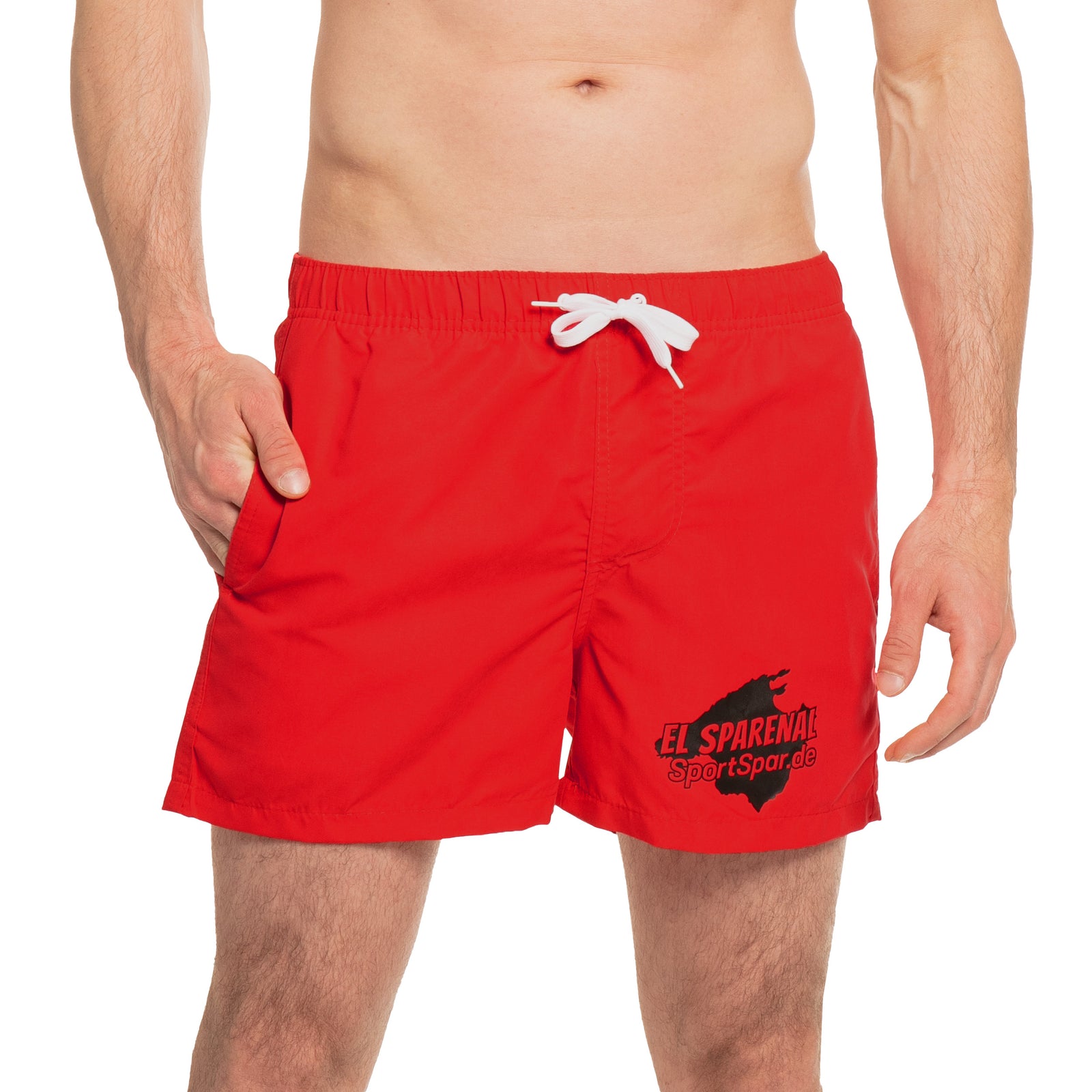 SportSpar.de "El Sparenal" Herren Badehose rot