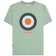 Lambretta Target Tee Herren T-Shirt SS3846-ICE-GRN – S