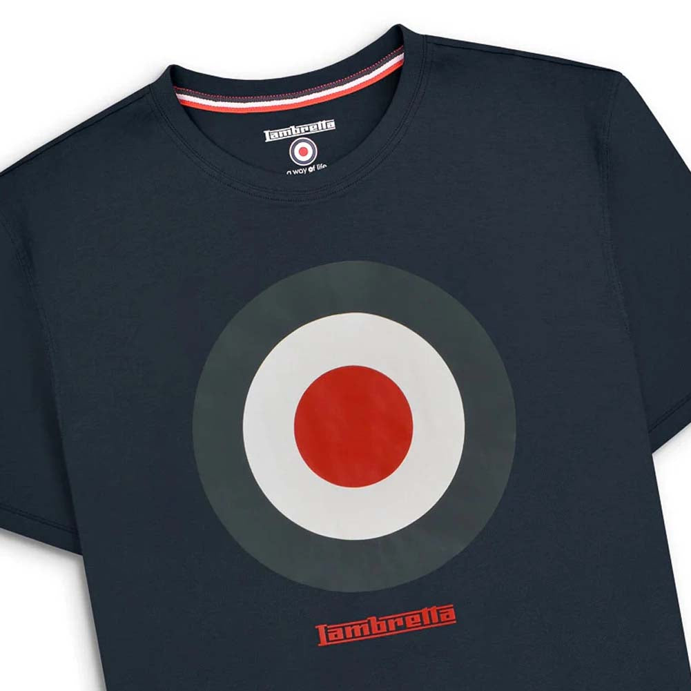 Lambretta Target Tee Herren T-Shirt SS3846-NAVY